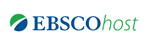 EBSCOhost logo with a green and blue sphere